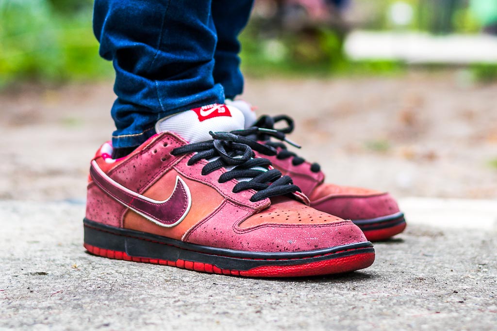 nike dunk low red lobster