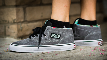 vans half cab pro grey