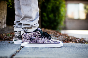 vans half cab on feet