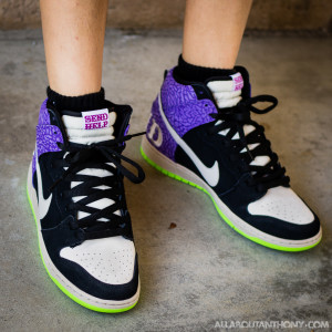 Nike Dunk High SB Send Help 2