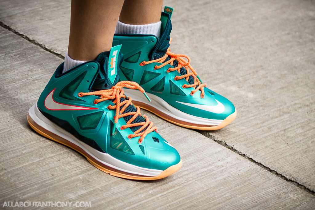 Nike Lebron X Dolphins Review