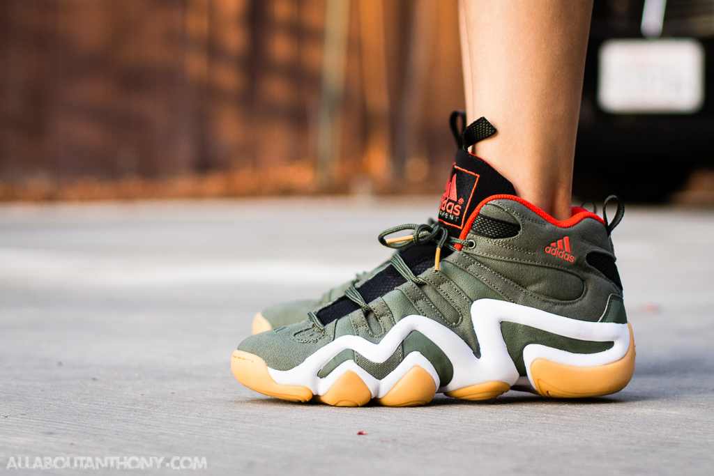 adidas crazy 8 on feet