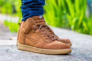 Nike Dunk High x APC Rustic WDYWT