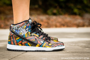 Nike Dunk SB High Stained Glass