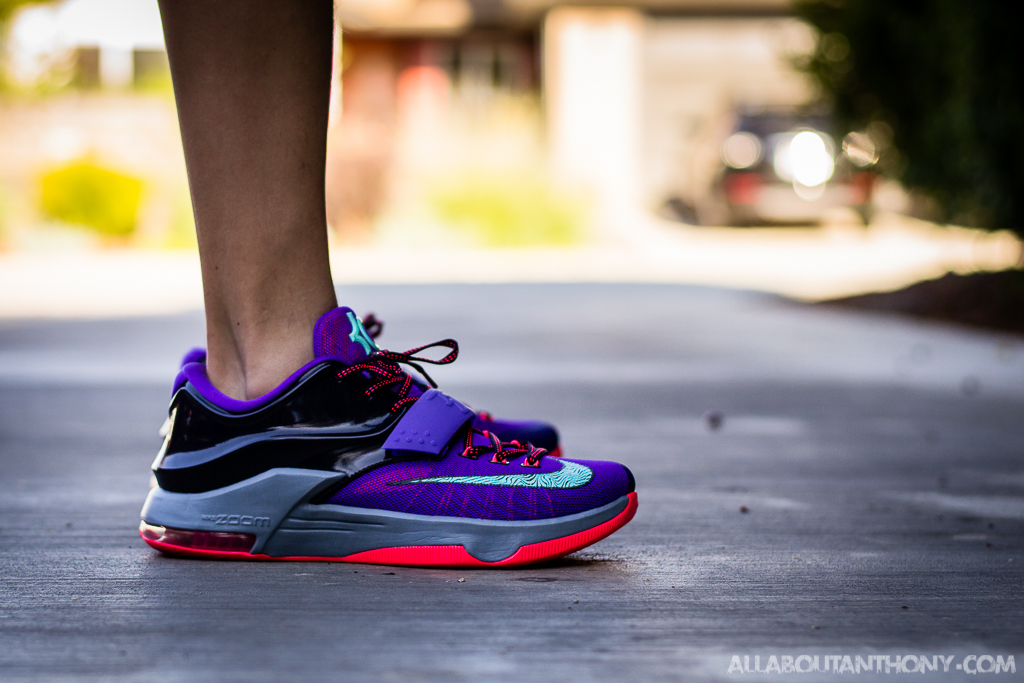 nike kd 7 on feet