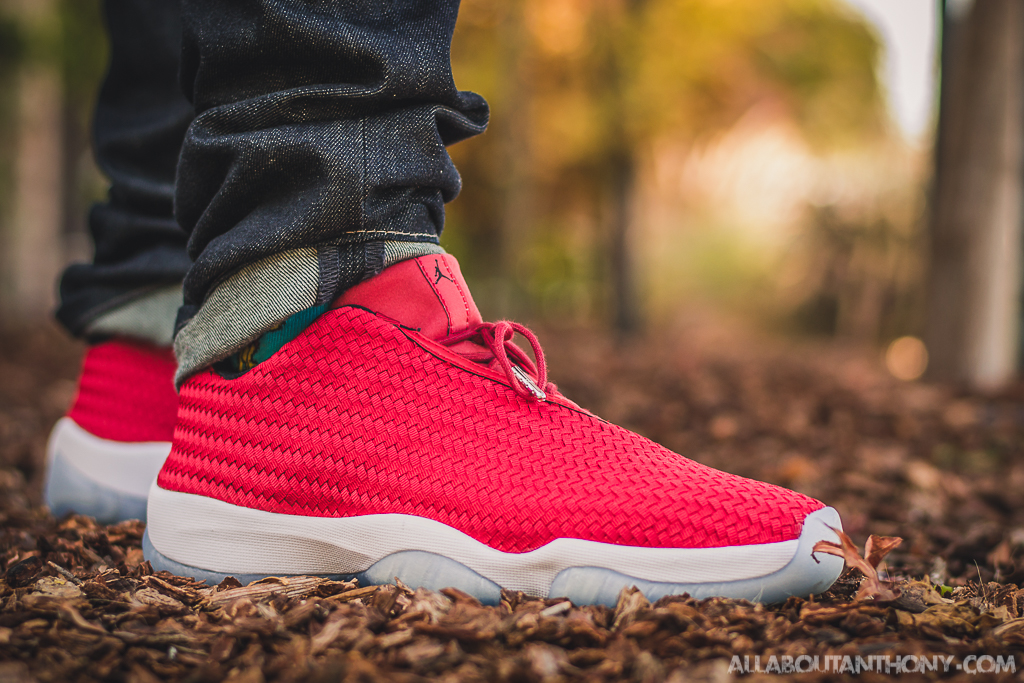 Air Jordan Future Low Gym Red On Feet 