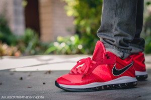 Lebron 8 V2 Low Solar Red