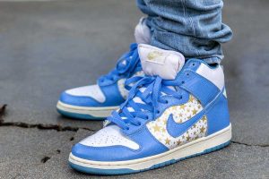 Nike Dunk High SB Supreme WDYWT On Feet