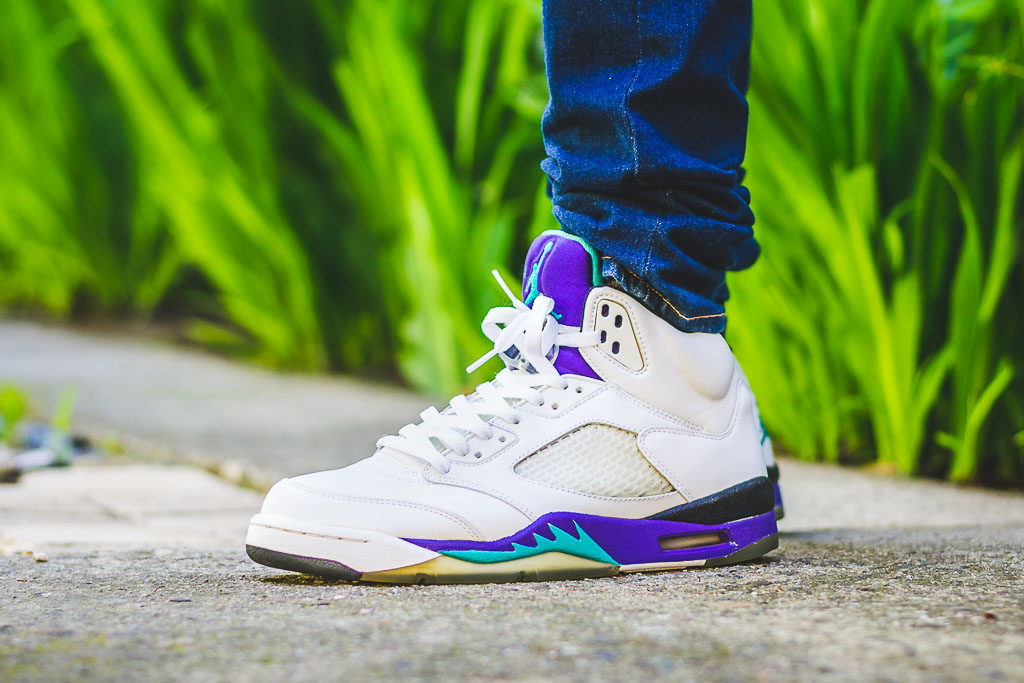 air jordan 5 grape outfit