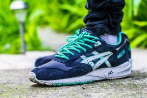 Asics Gel Saga Mint Black Light Grey