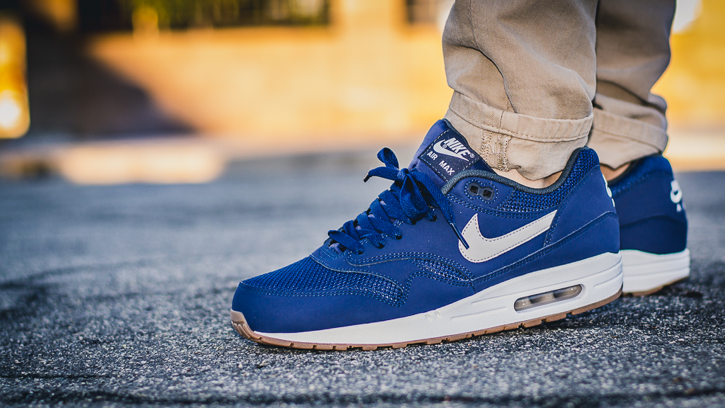 Air Max 1 Midnight Navy On Feet Video Sneaker Review