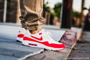 Nike Air Max 1 Ultra Moire White Red