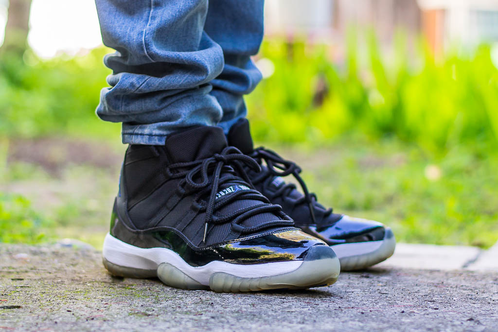 space jams on feet