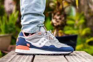 Grey & Blue Saucony Shadow 5000 5k