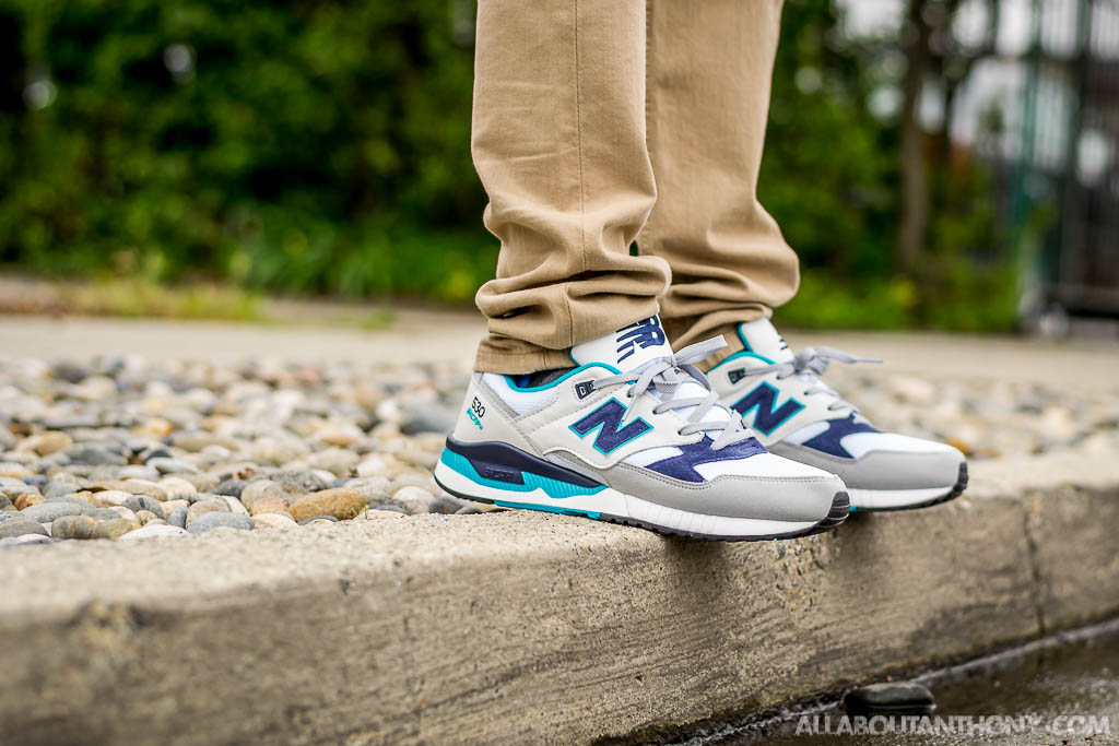 new balance 530 on feet