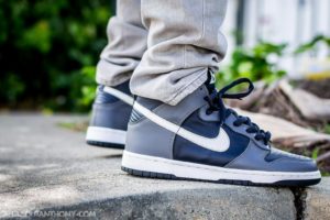 2002 Nike Dunk High Graphite Obsidian