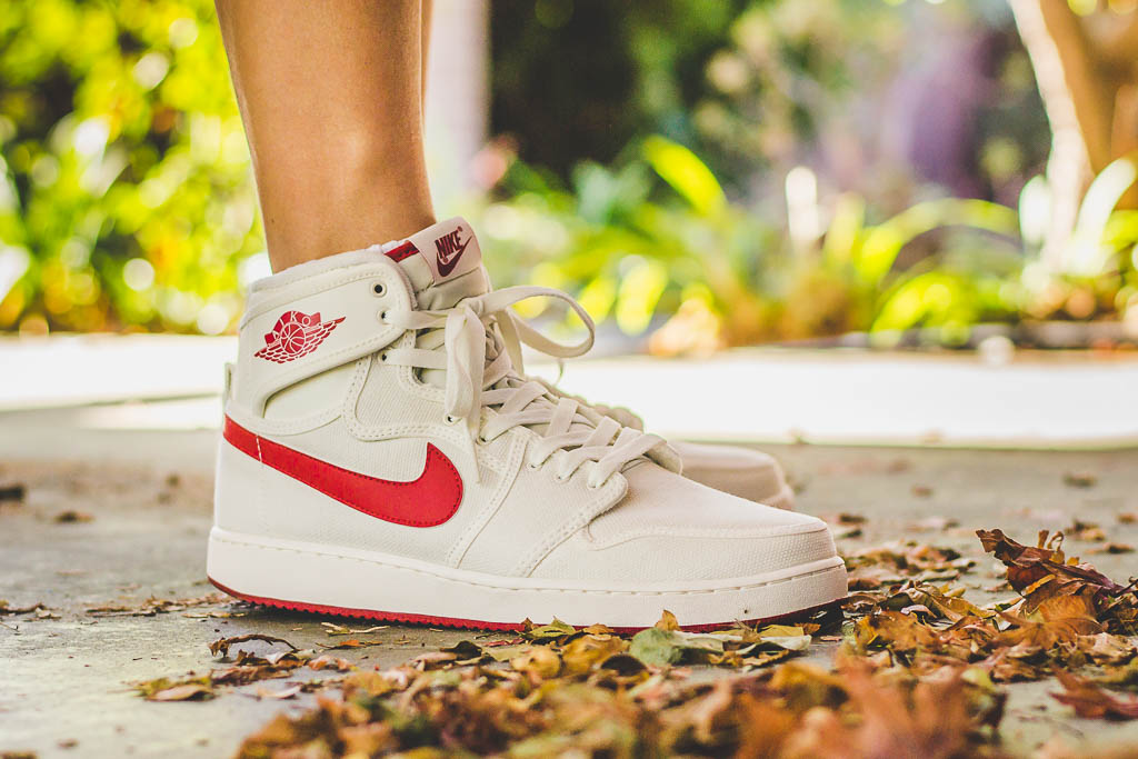 jordan 1 sail on feet