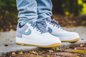 Nike Air Force 1 Swoosh Sporting Club on feet