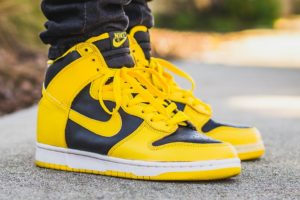 1999 Nike Dunk High Goldenrod