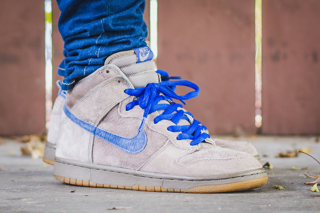 Nike SB Dunk High Collection - Silver 