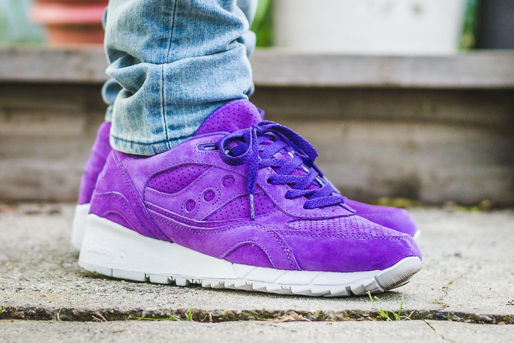 saucony shadow purple