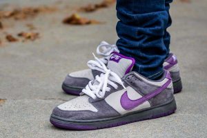 Nike Dunk Low SB Purple Pigeon WDYWT On Feet