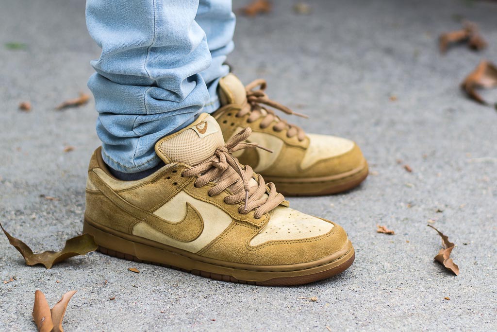 sb dunk low wheat stockx