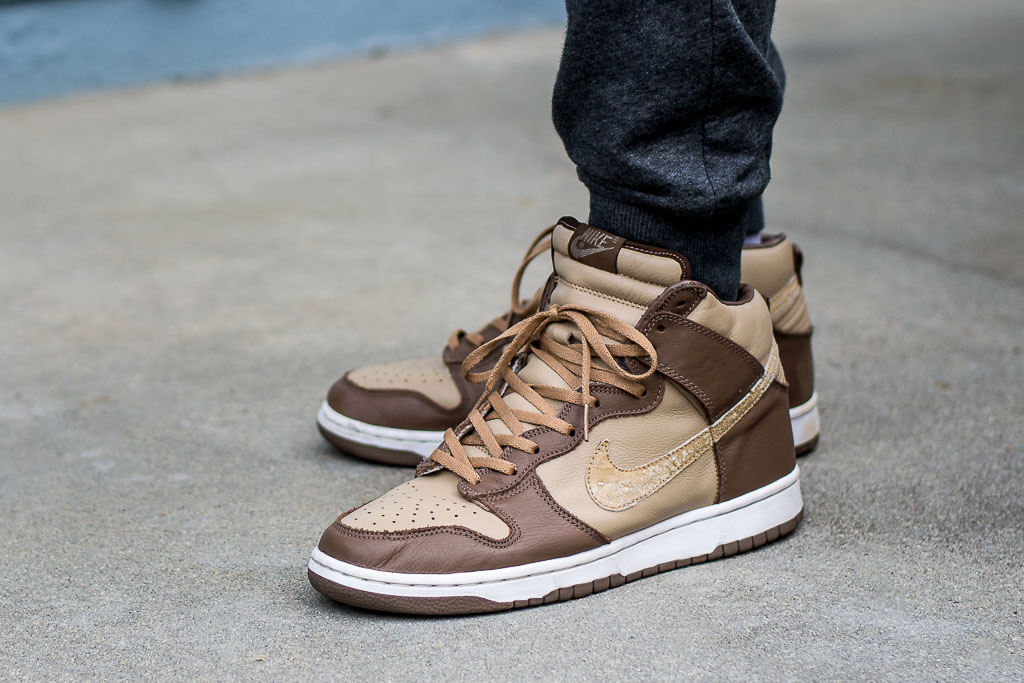 nike sb dunk high khaki