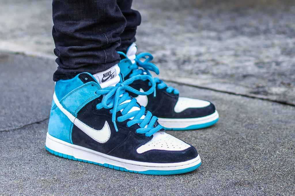 Nike Dunk High SB Send Help On Feet 