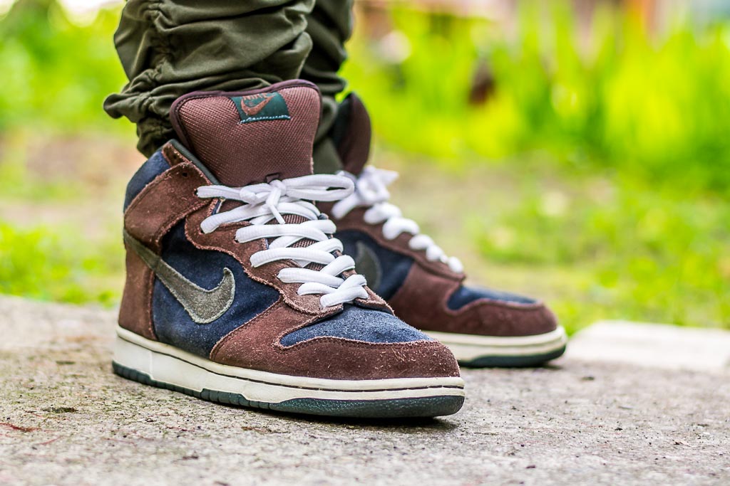 Nike Dunk High SB Paul Brown On Feet 