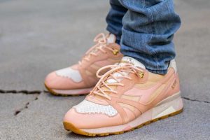 Feature x Diadora N9000 Strawberry Gelato WDYWT On Feet