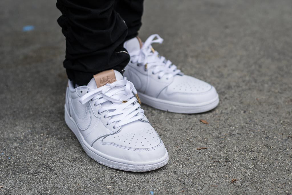 Air Jordan 1 Low OG Premium White & Vachetta Tan Review