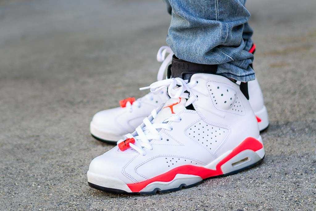 Air Jordan VI White Infrared Review