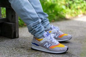 New Balance 997 PT Yellow Toe WDYWT On Feet