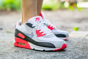 2010 Air Max 90 Infrared On Feet