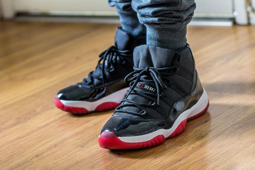 bred 11 on feet