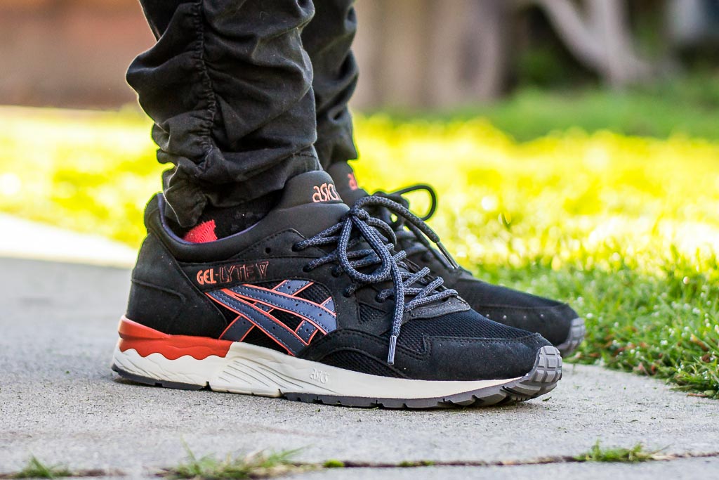 gel lyte 5 on feet