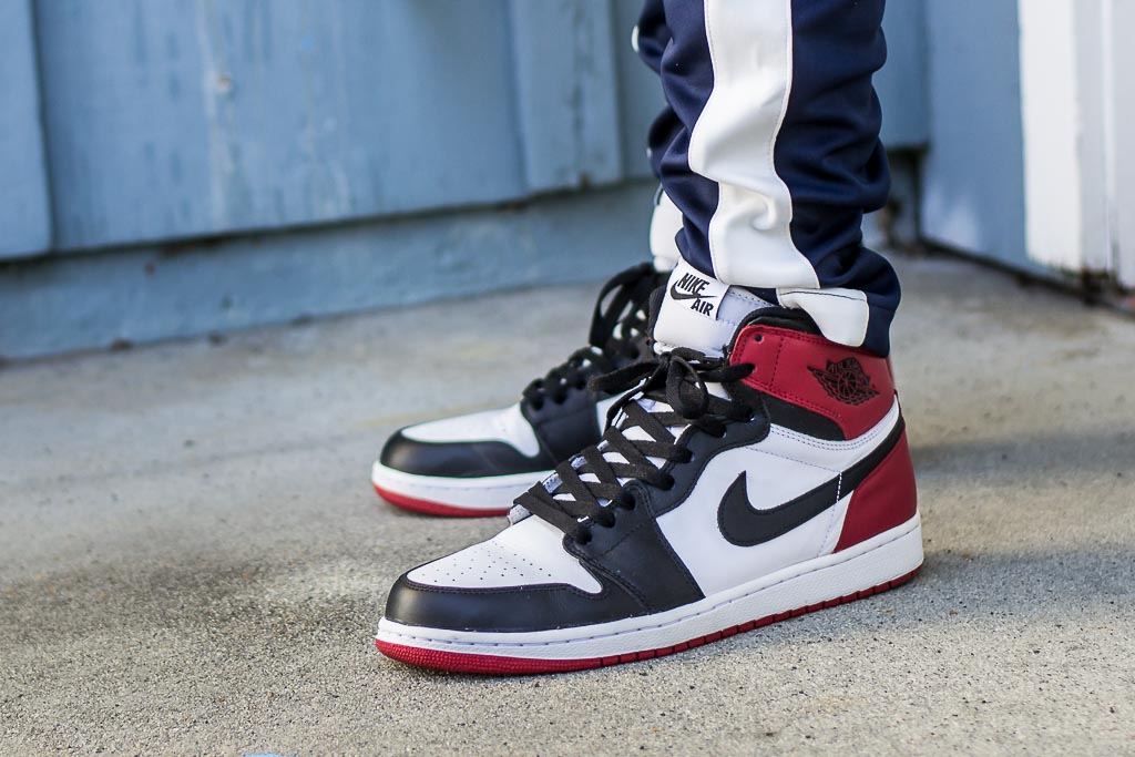 jordan 1 retro high og on feet