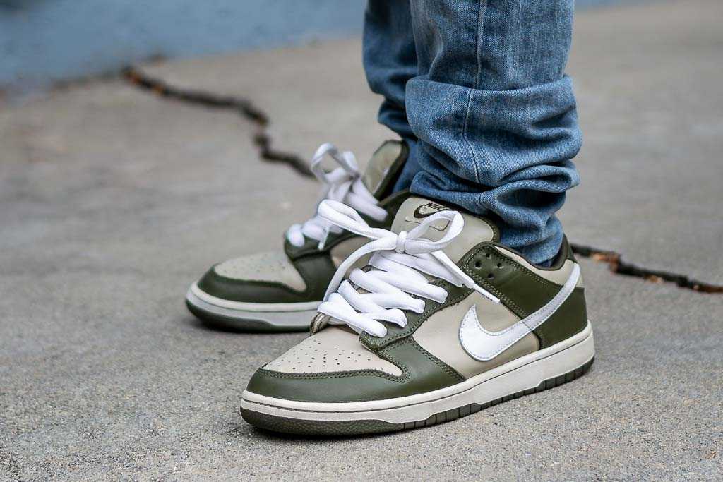 nike dunk low pro b olive