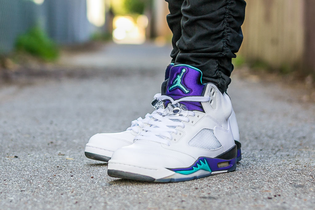 Air Jordan 5 Grape Review