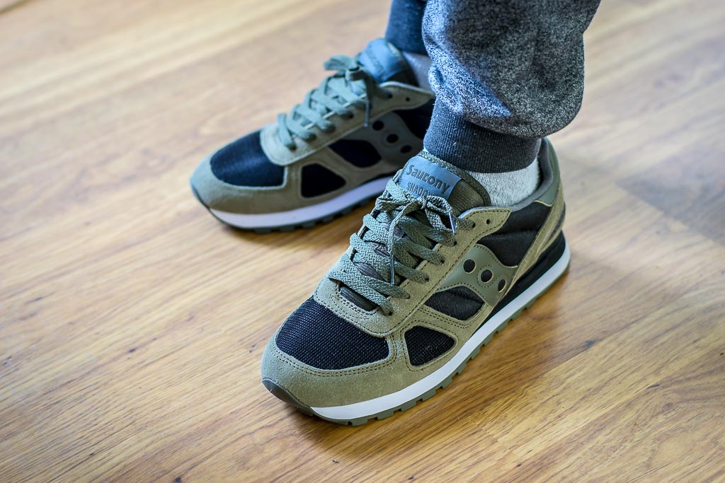 saucony olive black