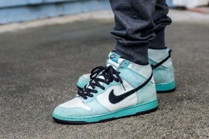 Nike Dunk SB High Sea Crystal WDYWT On Feet