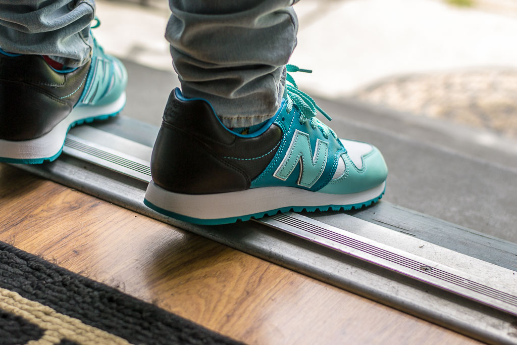 gekruld Laat je zien Farmacologie Hanon x New Balance 520 Fisherman's Blues On Feet Sneaker Review