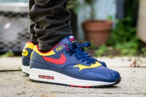 Nike Air Max 1 Premium Snow Beach on feet