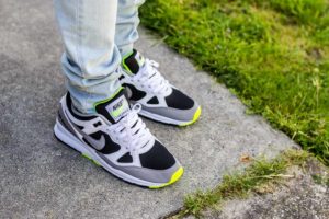 Nike Air Span II Volt On Feet