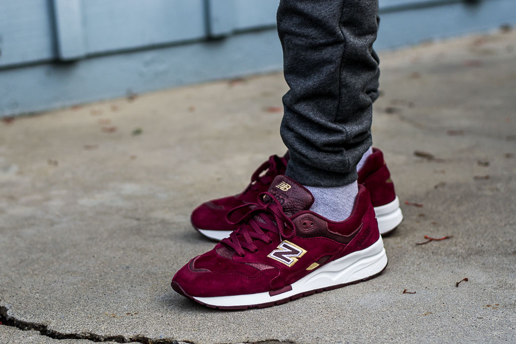 new balance 1600 on feet