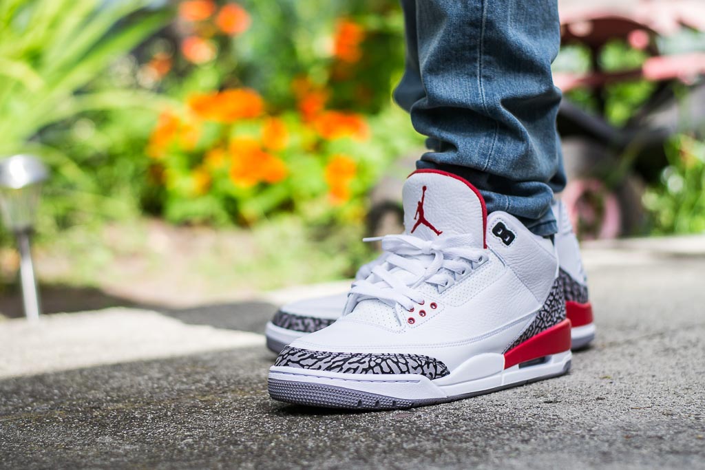 jordan 3 denim on feet