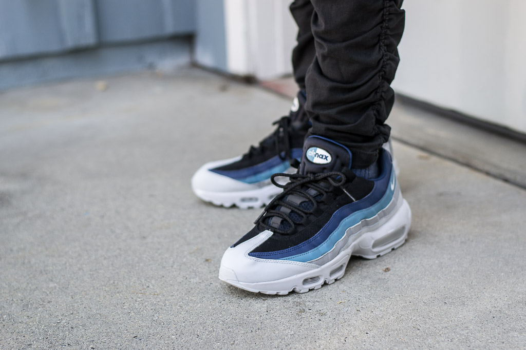 air max 95 on feet