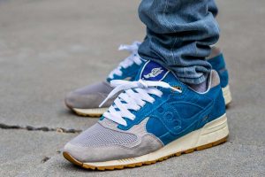 Saucony Shadow 5000 Elite x Bodega Teal Grey WDYWT On Feet