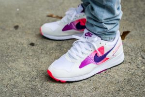 Nike Air Skylon II Solar Red On Feet